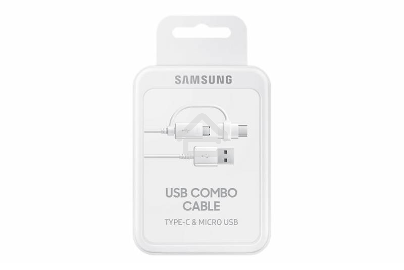 Кабель Samsung EP-DG930DWEGRU USB-microUSB/USB Type-C белый 1.5м