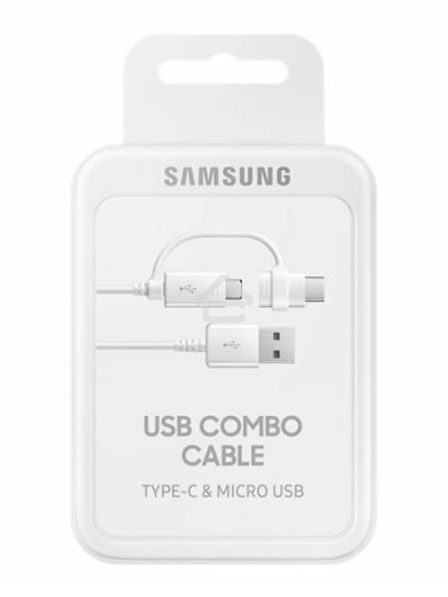Кабель Samsung EP-DG930DWEGRU USB-microUSB/ USB Type-C белый 1.5м