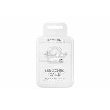Кабель Samsung EP-DG930DWEGRU USB-microUSB/USB Type-C белый 1.5м