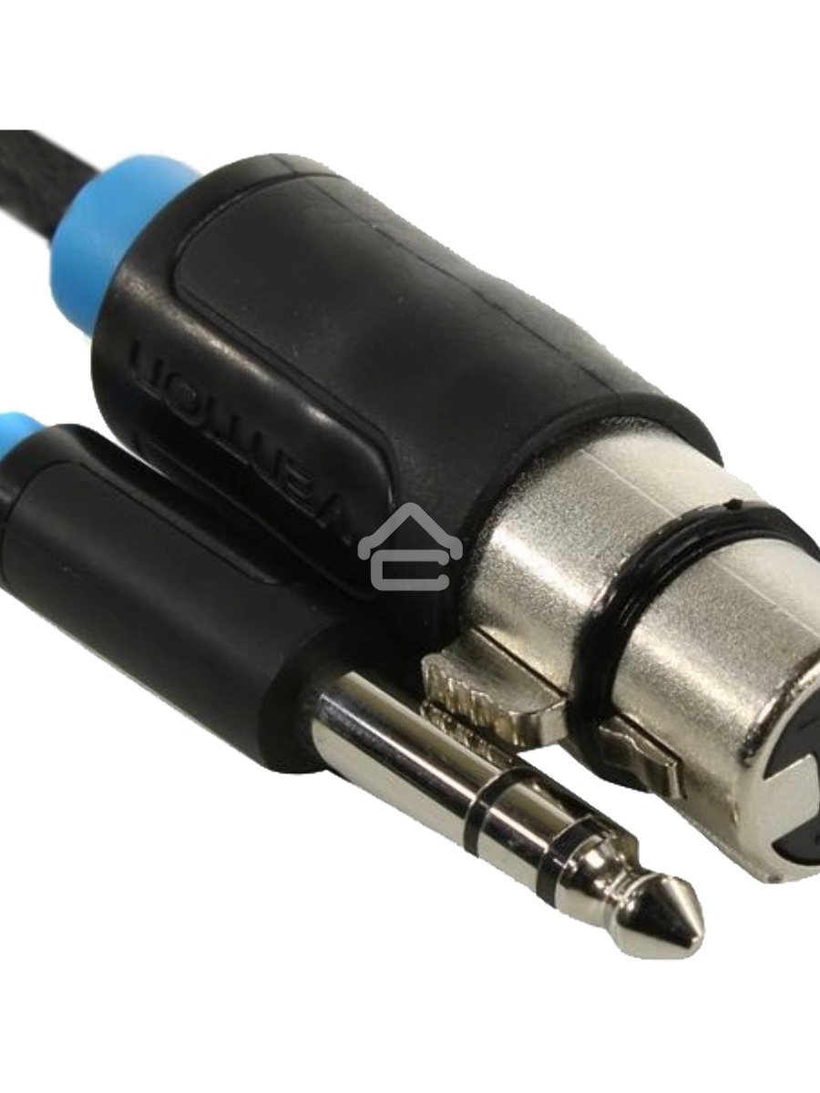 Кабель Vention аудио Jack 6.5 M/XLR F - 1.5м