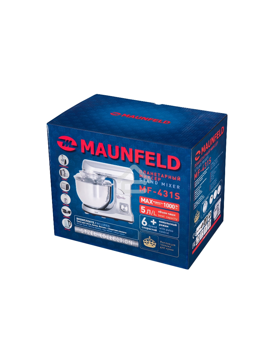 Миксер планетарный Maunfeld MF-431S