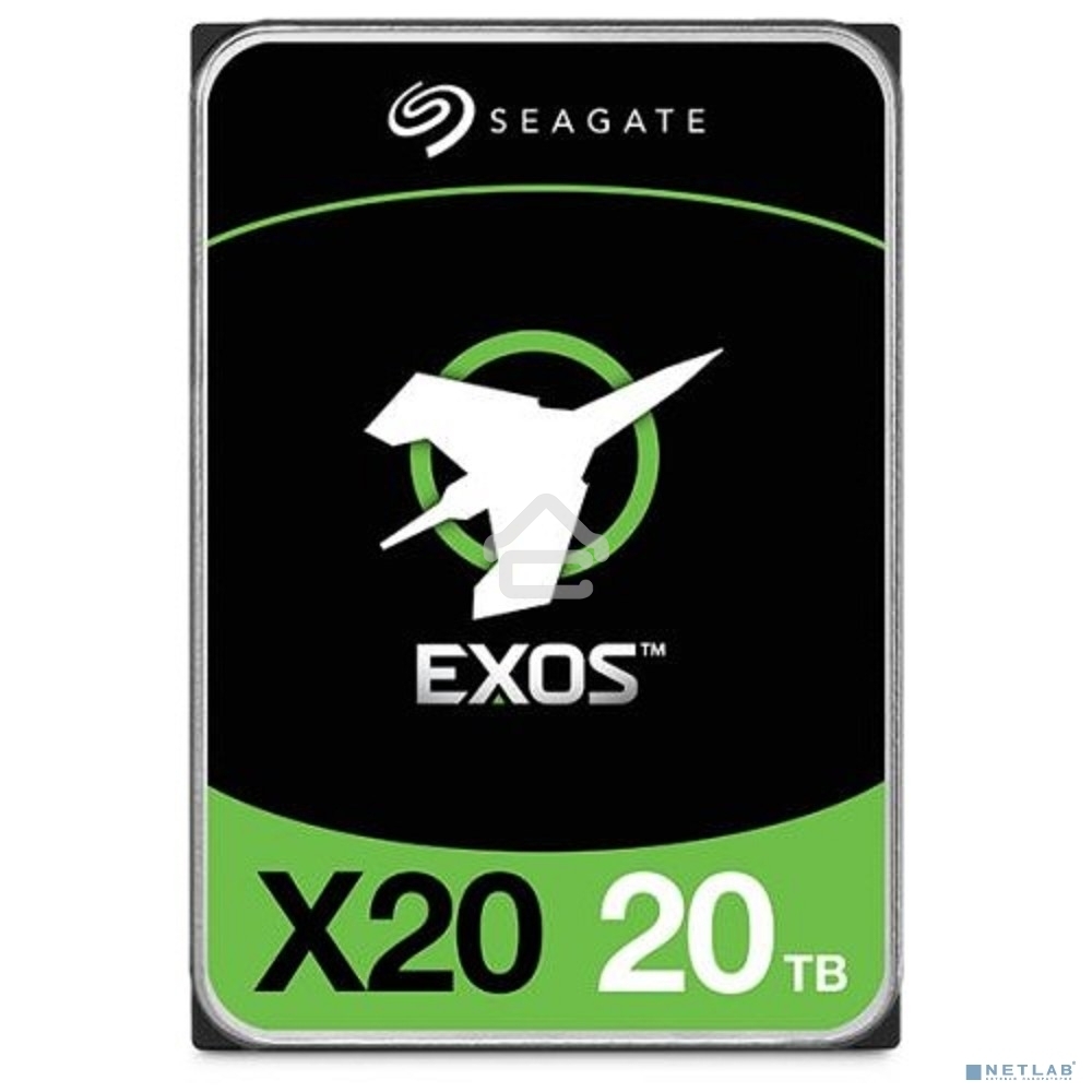 Жесткий диск Seagate HDD Server Exos X20 HDD 512E/4KN ( 3.5'/ 20TB/ SAS 12Gb/s / 7200rpm)