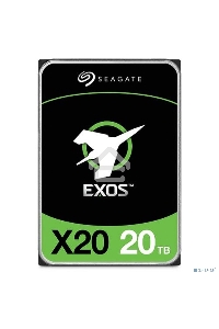 Жесткий диск Seagate HDD Server Exos X20 HDD 512E/4KN ( 3.5'/ 20TB/ SAS 12Gb/s / 7200rpm)