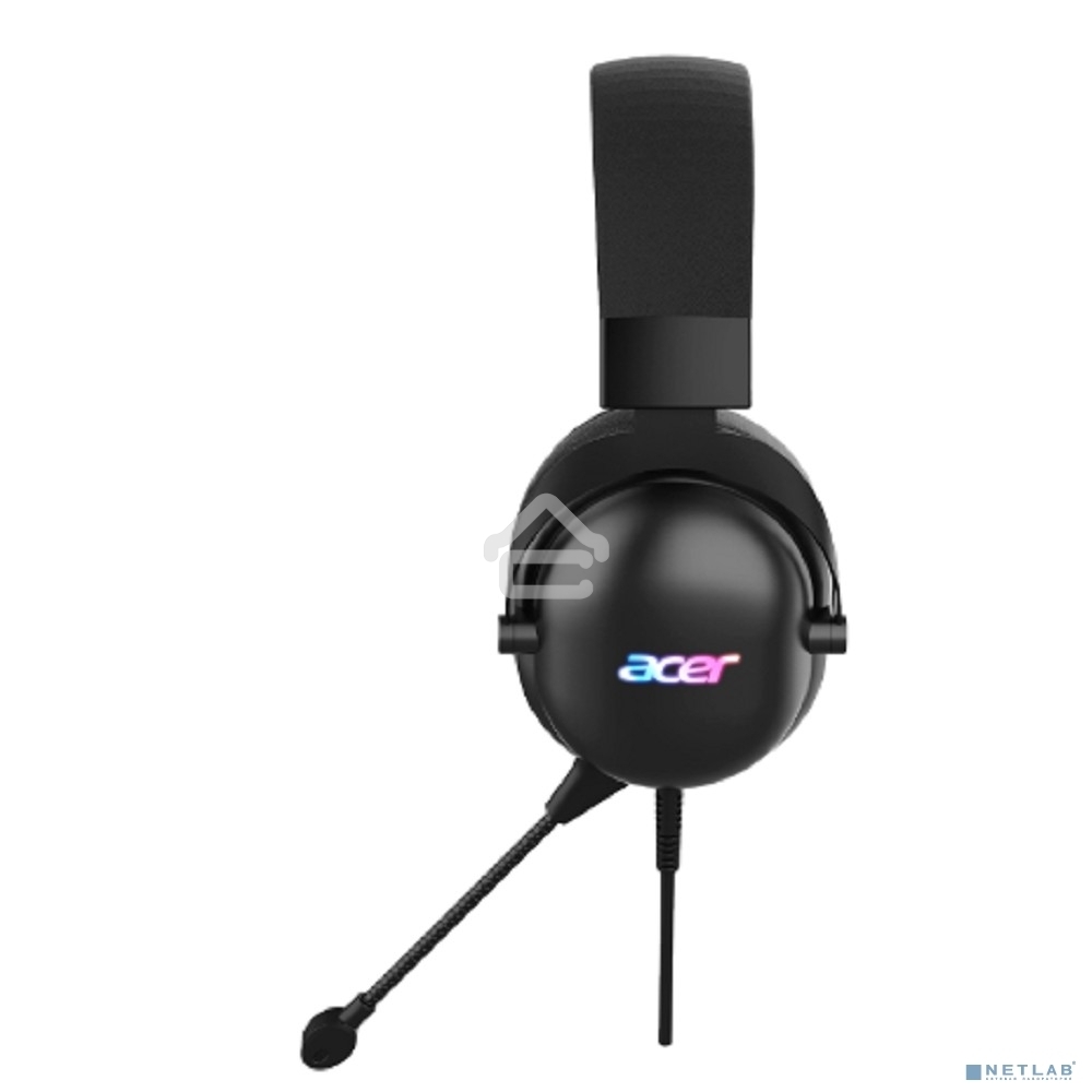 Наушники с микрофоном Acer AHW122 черный 2.1м мониторные USB оголовье (ZL.HDSCC.01U)