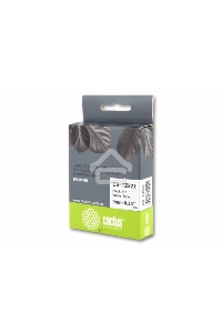 Картридж ленточный Cactus CS-TZ221 9 мм, 8 м, черный шрифт, белый фон, для BROTHER 1010/1280/1280VP/2700VP