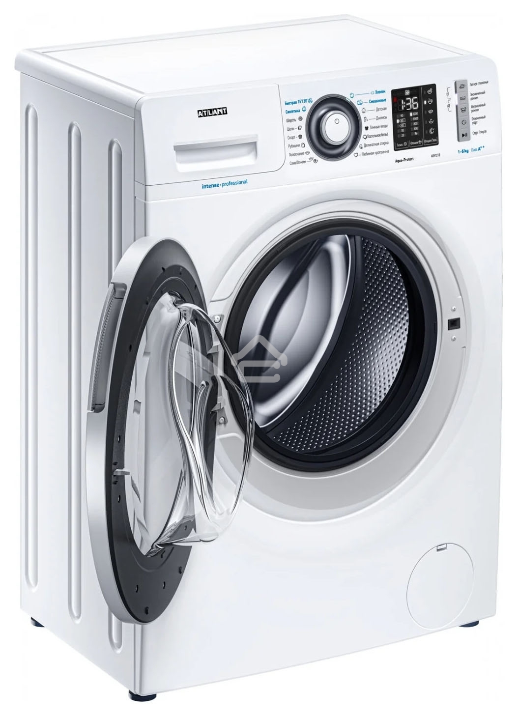 Стиральная машина Atlant СМА 60У1213-01 белый, загрузка фронтальная 6 кг, 1200 об/мин., класс: А+++
