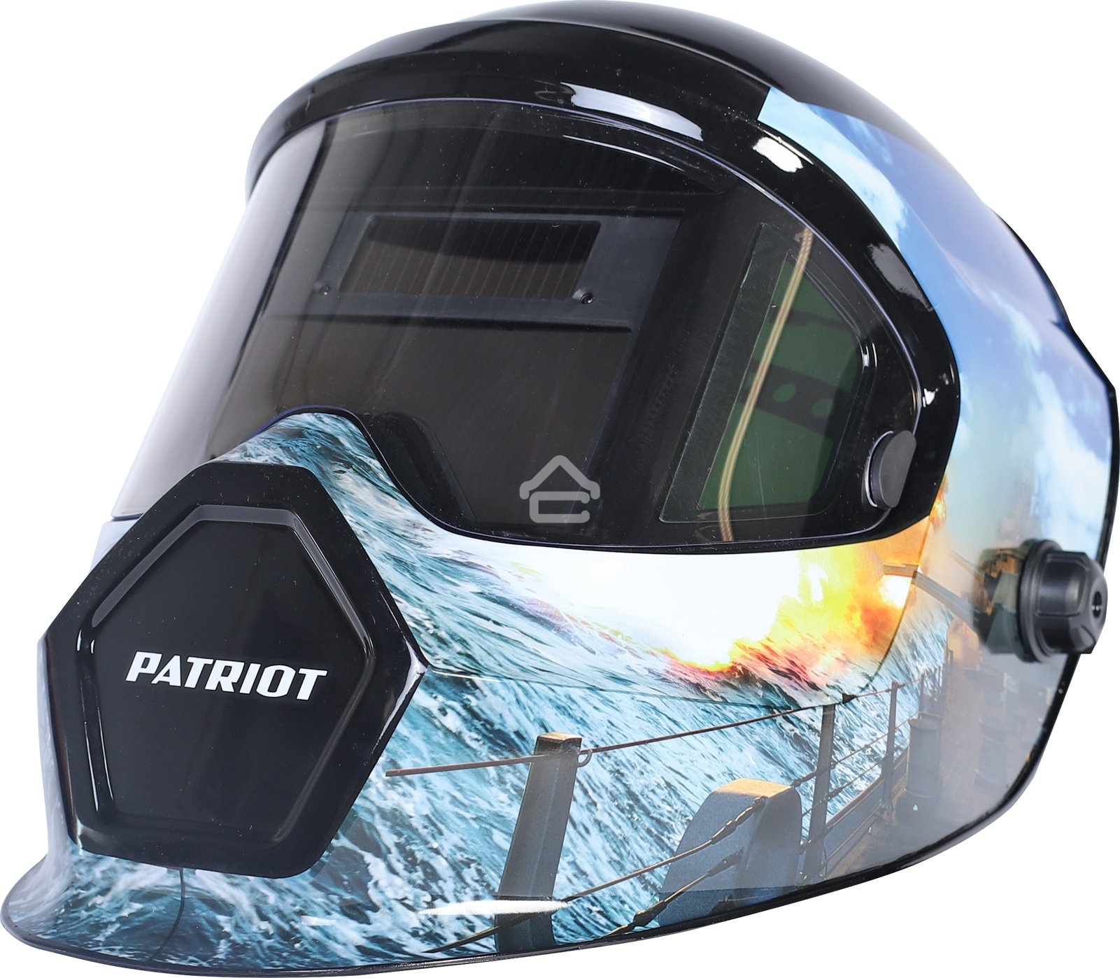 Маска сварщика Patriot WH 600E в индивидуальной упаковке