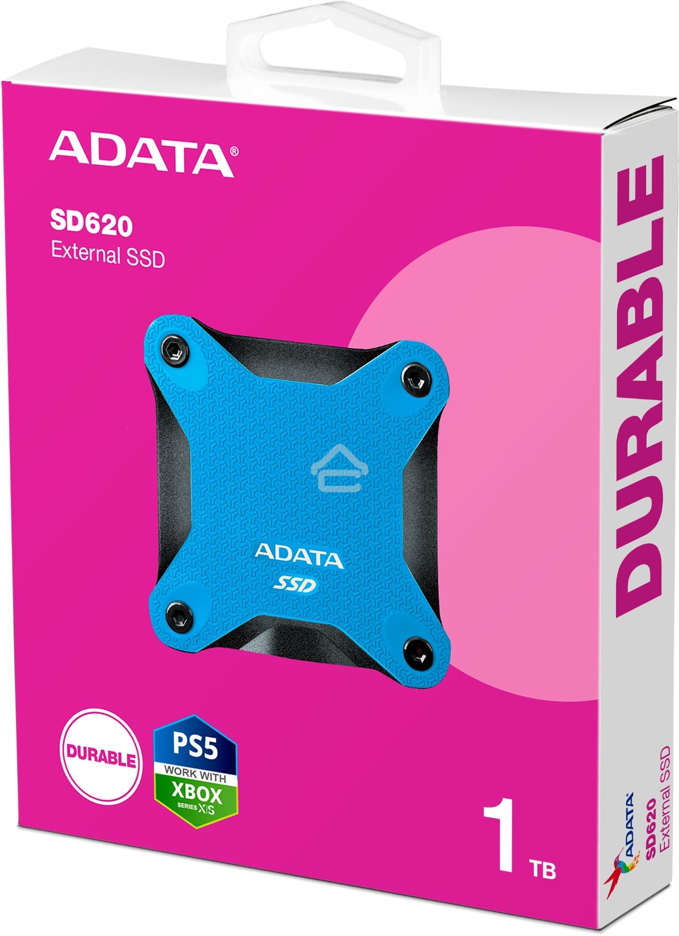 Внешний накопитель SSD 1TB A-DATA SD620, External, USB 3.2, [R/W -550/500 MB/s] синий