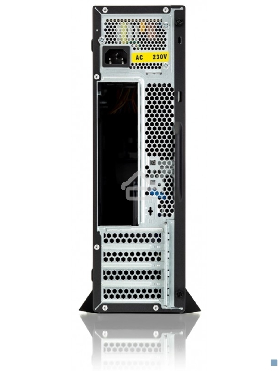 Компьютерный корпус Foxline FL-211-TFX300S с блоком питания 300Вт, mATX case, black, w/PSU TFX 300W, w/2xUSB2.0+2xUSB3.0, w/pwr cord, w/ 8cm FAN