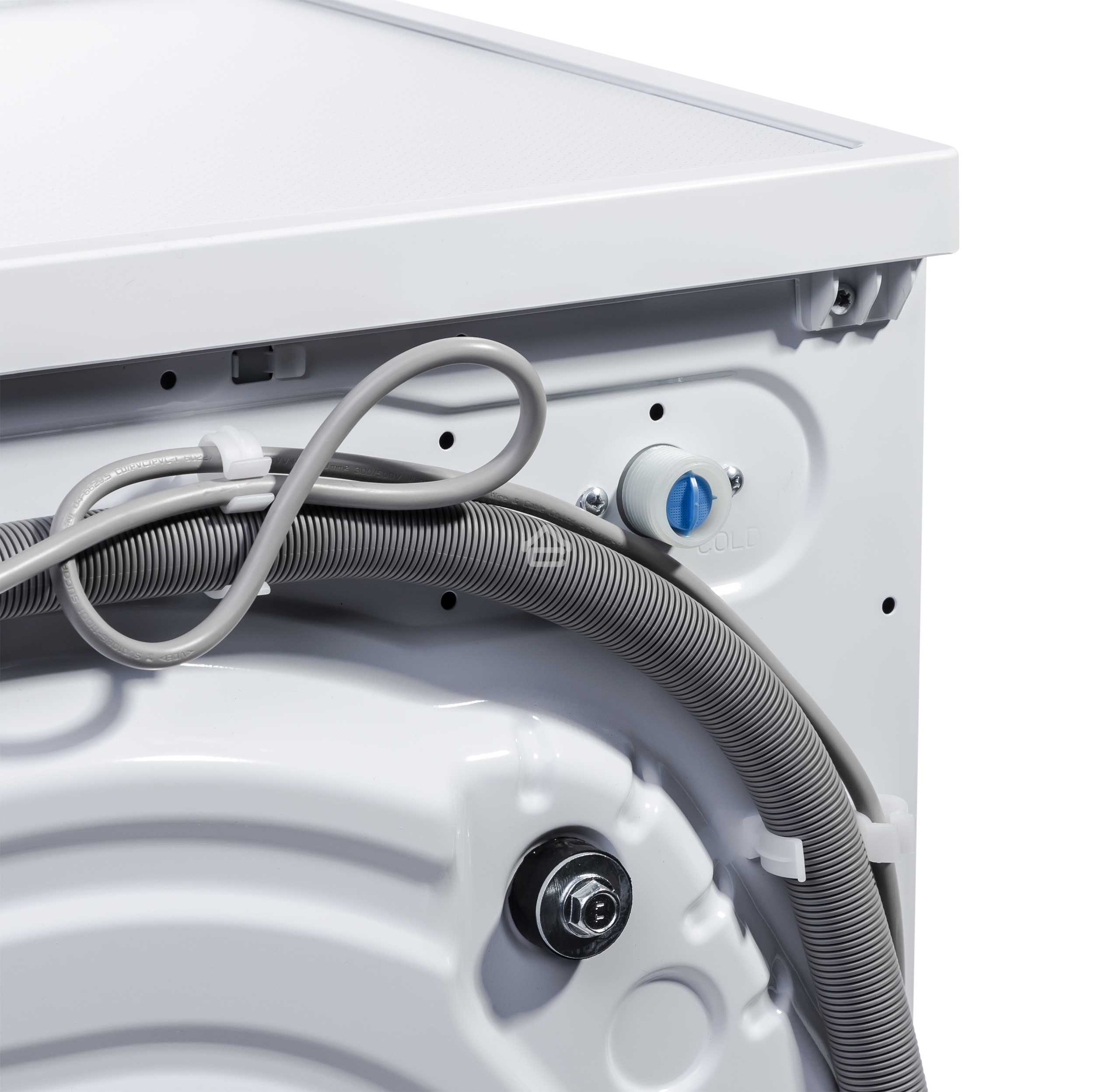 Стирально-сушильная машина Maunfeld MFWM1586WHS белая, загрузка фронтальная 8 кг, 1200об/мин, класс А