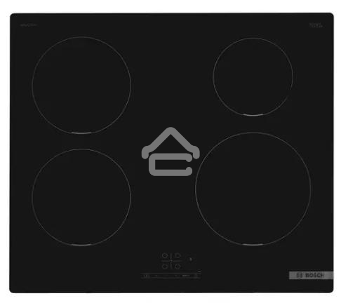 Индукционная варочная панель Bosch Serie 4 PUE611BB5E, индукционные, независимая, черный