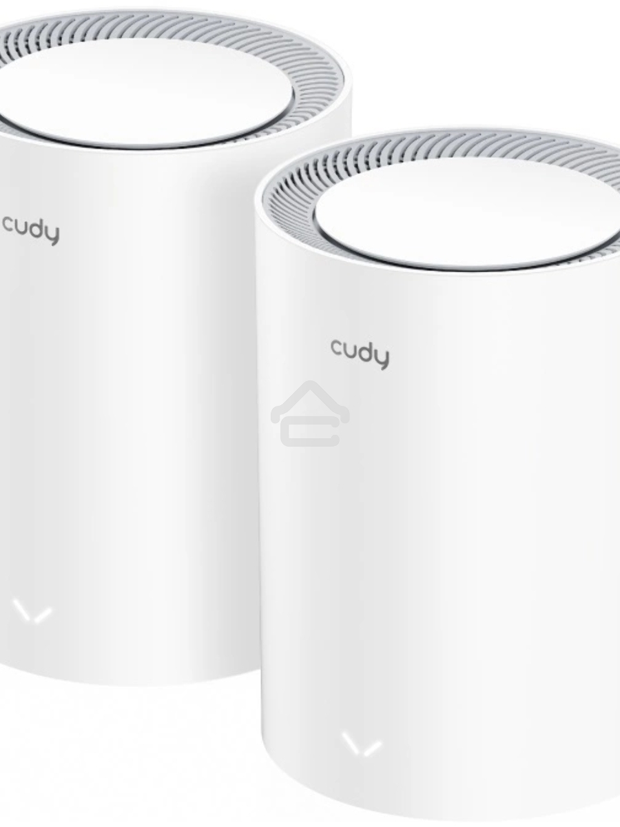 Бесшовный Mesh роутер Cudy M3000(2-PACK) AX3000 10/100/1000/2500BASE-T, белый (упак.:2шт)