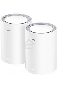 Бесшовный Mesh роутер Cudy M3000(2-PACK) AX3000 10/100/1000/2500BASE-T, белый (упак.:2шт)