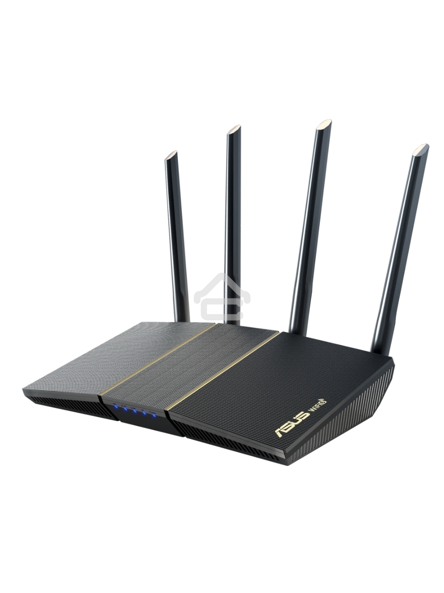 Роутер беспроводной Asus RT-AX57 AX3000 10/100/1000BASE-TX черный