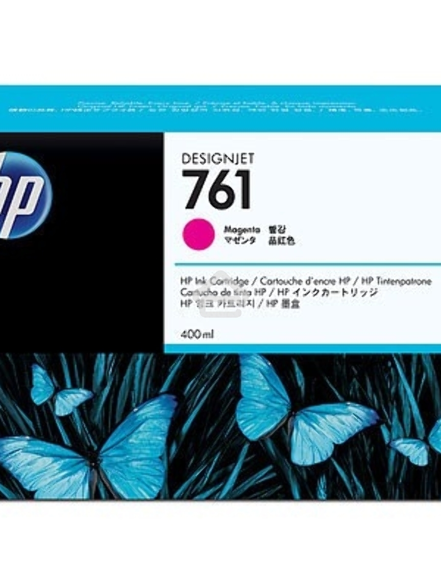 Картридж струйный HP №761 CM993A пурпурный для HP DJ T7100 (400мл)