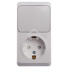 Блок Schneider-electric BPA16-201B ЭТЮД О/У: РОЗЕТКА с заземл. со шт. + ВЫКЛЮЧАТЕЛЬ 1-клавиш., БЕЛЫЙ, Россия Блок Schneider-electric BPA16-201B ЭТЮД О/У: РОЗЕТКА с заземл. со шт. + ВЫКЛЮЧАТЕЛЬ 1-клавиш., БЕЛЫЙ, Россия