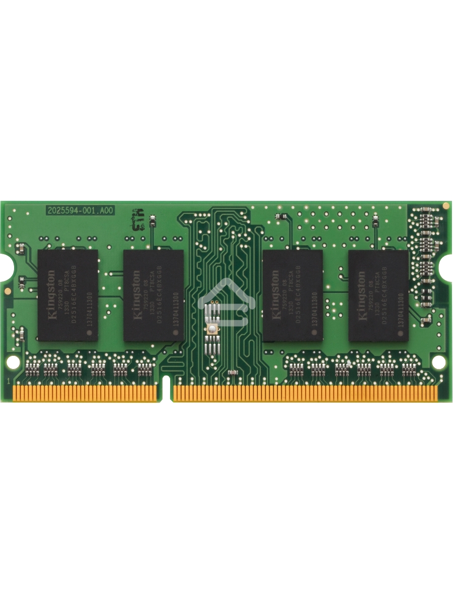 Оперативная память Kingston ValueRAM, DDR3, 4GB (1x4GB), 1600MHz, CL11, SO-DIMM