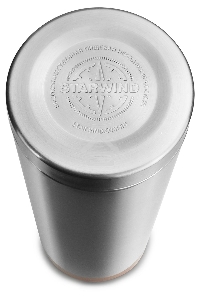 Термос Starwind 20-1200 1.2 л, серебристый/красный, картонная коробка