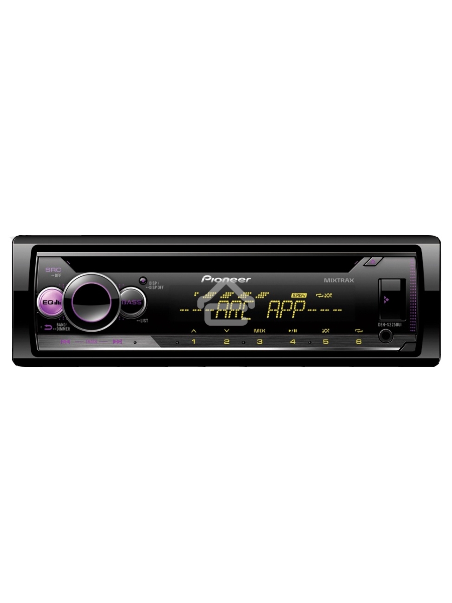 Автомагнитола CD Pioneer DEH-S2250UI 1DIN 4x50Вт