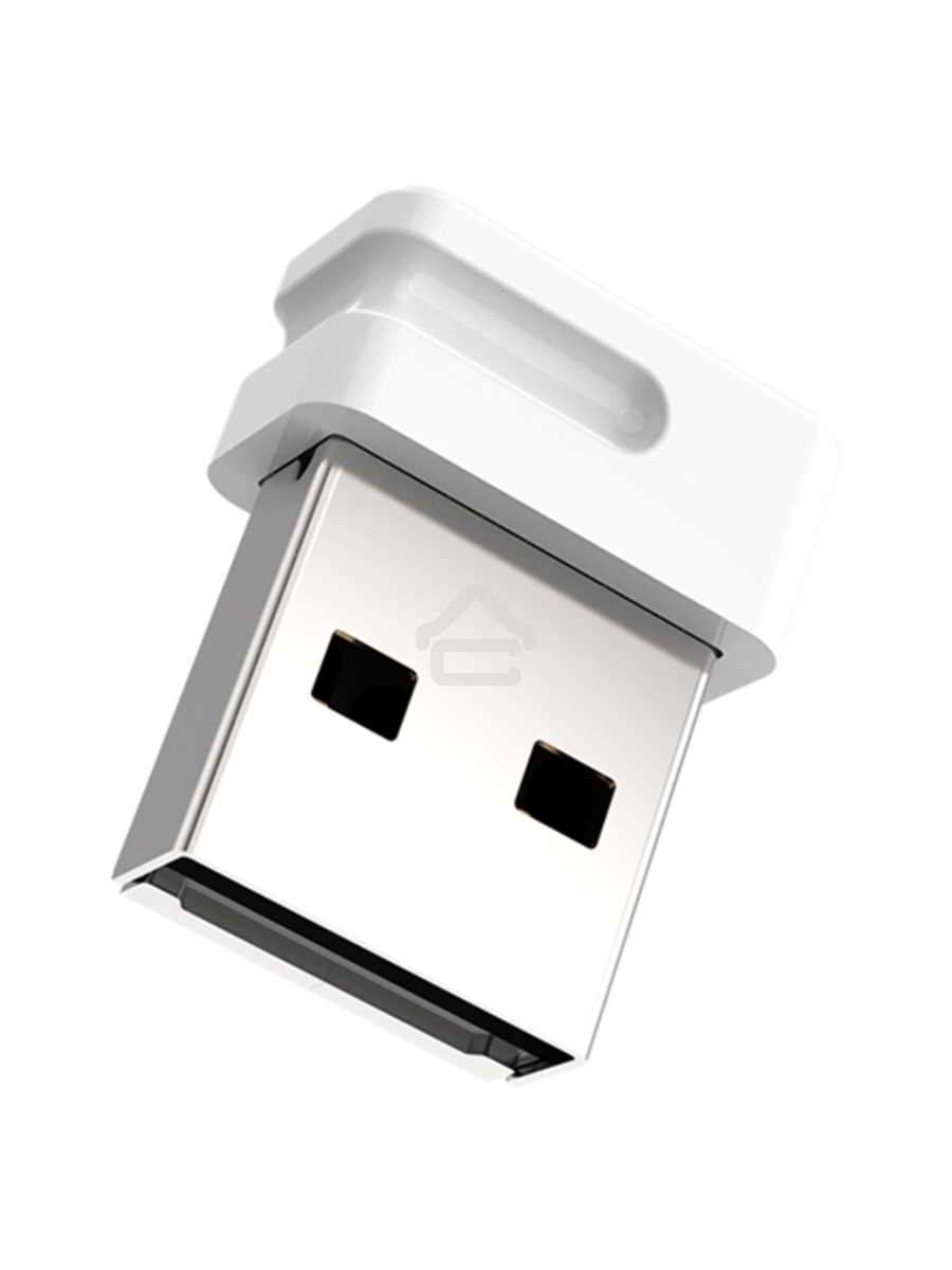Флеш диск Netac U116 64Gb <NT03U116N-064G-30WH>, USB3.0, миниатюрная пластиковая белая