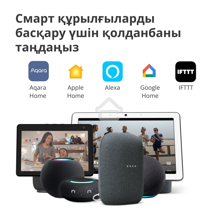 Камера AQARA Camera Hub G3/Камера+ управления/Управление жестами/Камера 360/2K 2304х1296p/Протокол связи:Zigbee/WiFi/Питание:USB-C/белый CH-H03