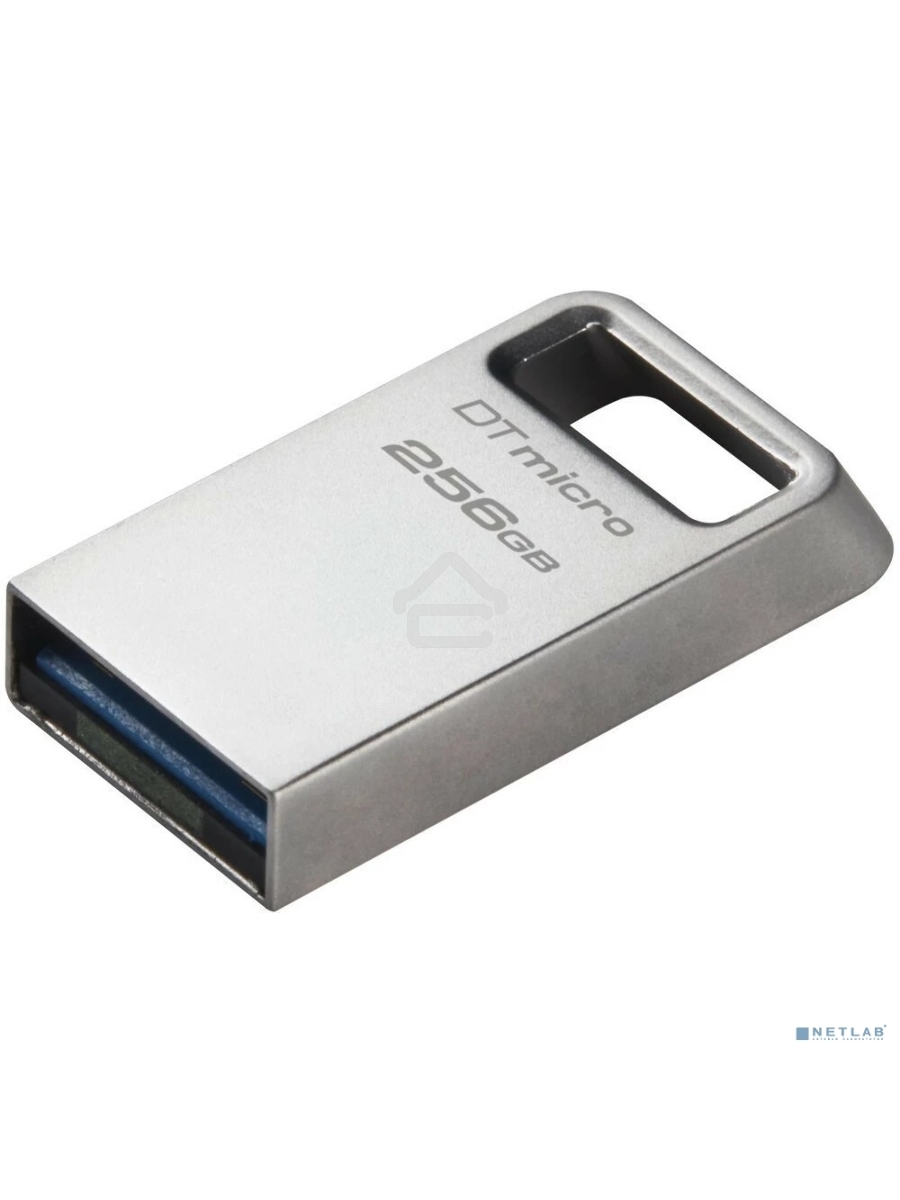 Флеш диск Kingston 256Gb DataTraveler Micro DTMC3G2/256GB USB3.0 серебристый