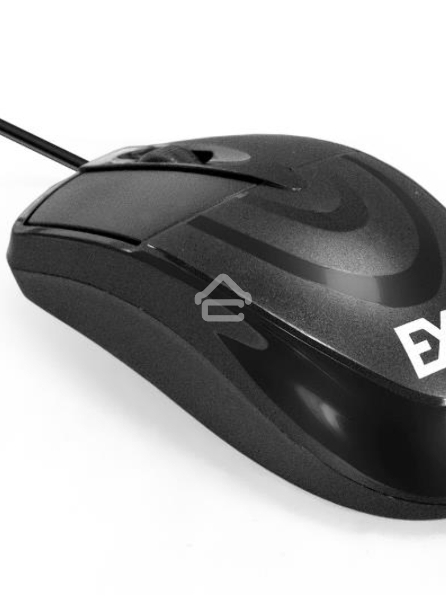 Мышь проводная ExeGate Professional Standard SH-8025 черный, 1000 dpi, USB, кнопки - 3