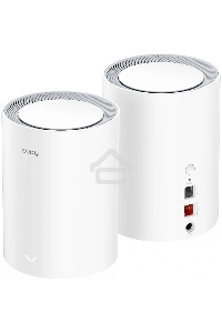 Бесшовный Mesh роутер Cudy M3000(2-PACK) AX3000 10/100/1000/2500BASE-T, белый (упак.:2шт)