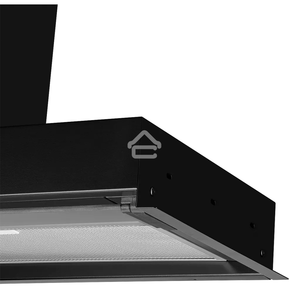 Вытяжка встраиваемая Kuppersberg Nancy S 90 черный, 90 см, 850 куб. м/ч, 42 дБ