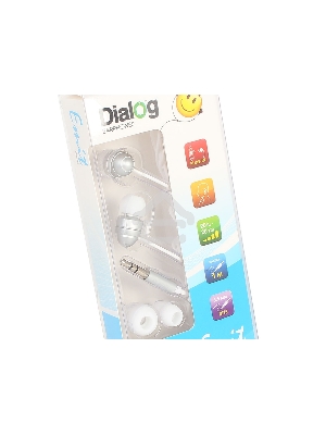 Наушники EP-F55 SILVER Dialog серебристый