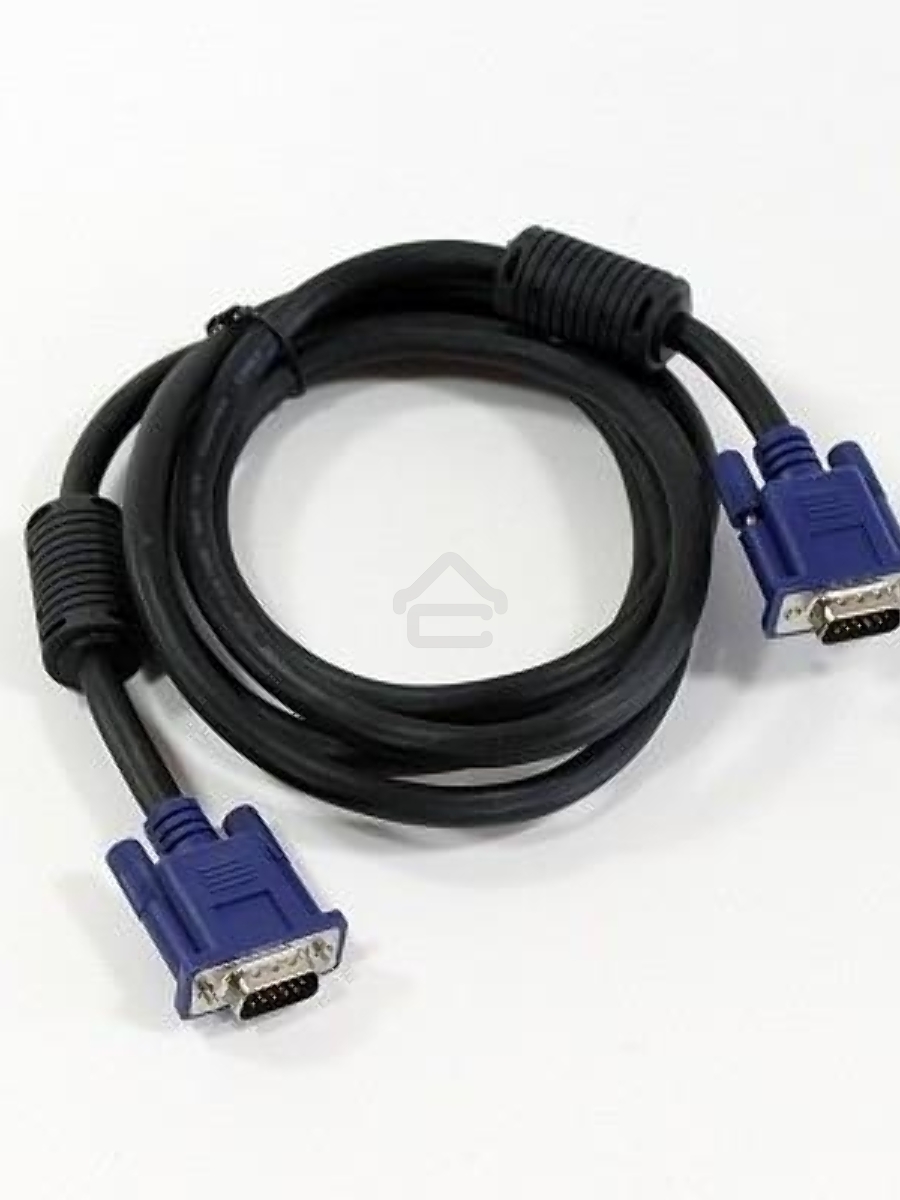 Кабель VCOM VVG6448-1.8M(O) Кабель монитор-SVGA card (15M-15M) 1,8м 2 фильтра