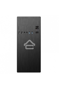 Компьютерный корпус MidiTower Powerman DA812BK Black PM-500ATX-F 2*USB 2.0+2*USB 3.0 Audio ATX