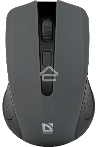 Мышь беспроводная Defender Accura MM-935 серый, 1600 dpi, радиоканал, USB, кнопки - 4