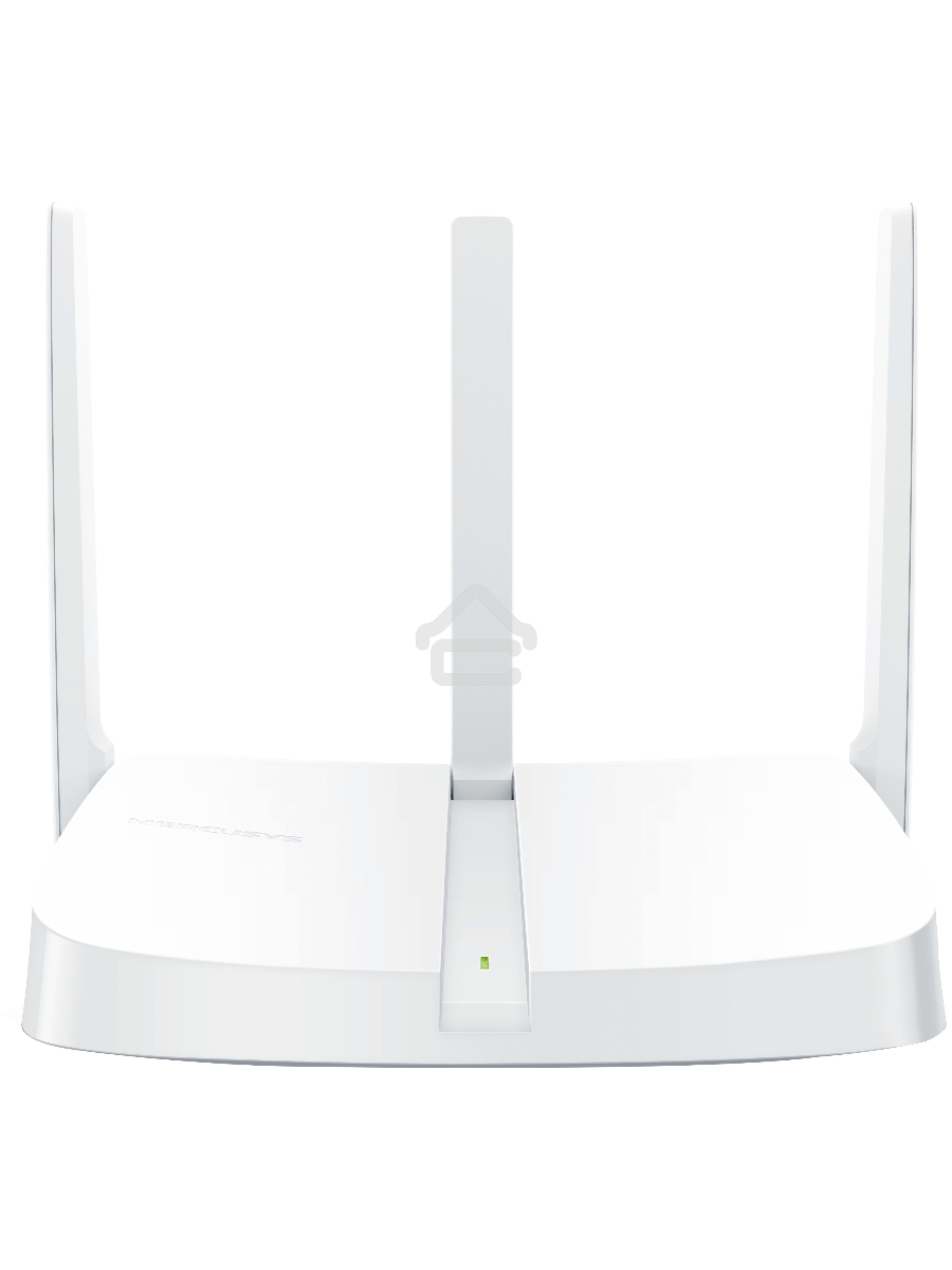 Маршрутизатор Mercusys MW305R Wi-Fi роутер 300 Мбит/с 2,4 ГГц, 1 порт WAN 10/100 Мбит/с + 4 порта LAN 10/100 Мбит/с, 2 фиксированные антенны