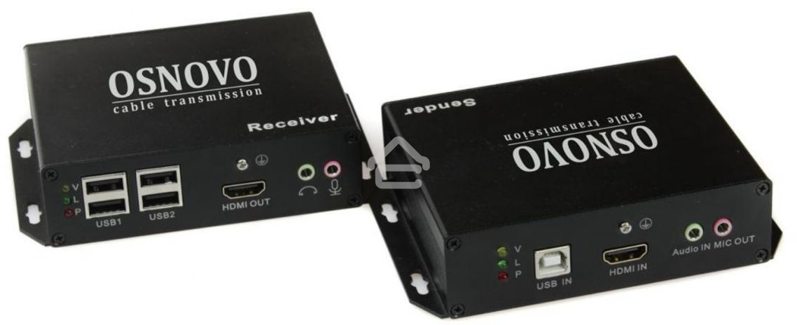 Приемопередатчик Osnovo TLN-HiKMA/1+RLN-HiKMA/1