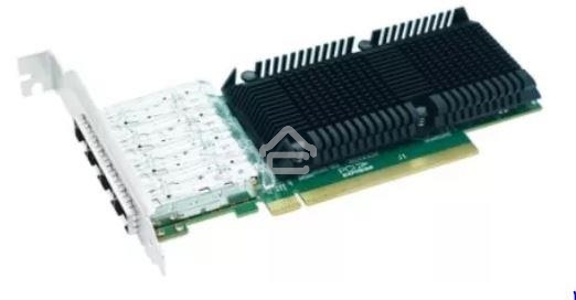 Сетевая карта LR-Link LRES1023PF-4SFP28 PCIe 4.0 x16, Intel E810, 4*SFP28 10/25G NIC Card (303738)