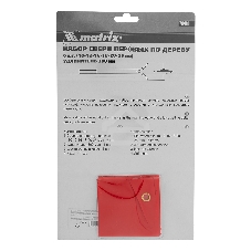 Набор сверл Matrix перовых по дереву, 10-12-16-18-20-25 мм, 6 шт., удлинитель 300 мм 6-гран. хвост.