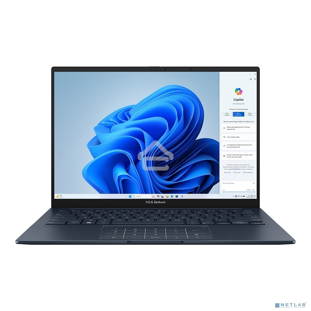 Ноутбук ASUS UX3405CA-PP188 синий 90NB14W1-M009N0 14