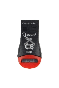 Картридер внешний USB2.0 Gembird, для считывания MicroSD карт, блистер