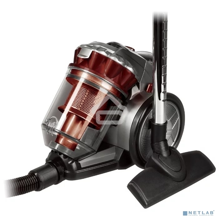 Пылесос SUPRA VCS-2024 серый, 230/2000 Вт, уборка сухая, пылесборник контейнер 2 л