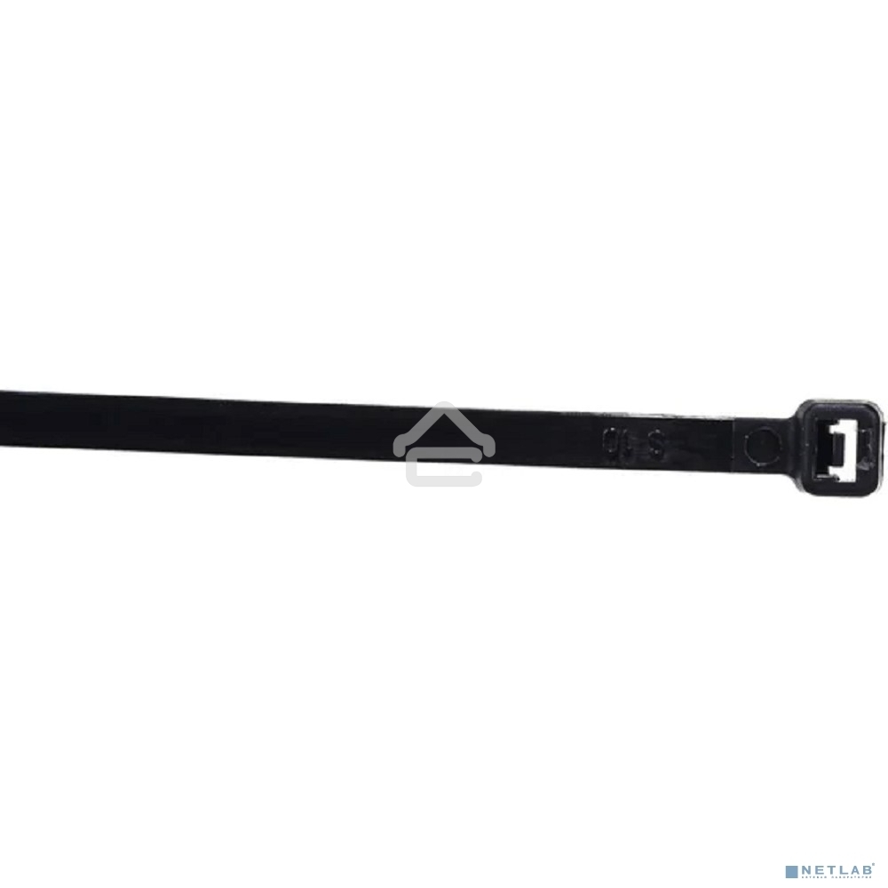 Хомут-стяжка кабельная нейлоновая Rexant 500 x 4,8 мм, черная, упаковка 100 шт.