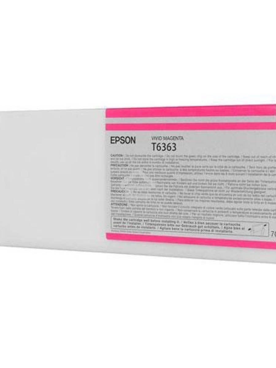 Картридж струйный Epson C13T636300 пурпурный (700 мл) для Stylus 7700, 7890, 7900, 9700, 9890, 9900, WT7900