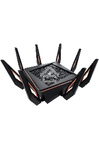 Маршрутизатор ASUS GT-AX11000 Tri-band WiFi 6(802.11ax) Gaming Router –World's first 10 Gigabit Wi-Fi router with a quad-core processor, 2.5G gaming port, DFS band, wtfast, Adaptive QoS, AiMesh for mesh wifi system