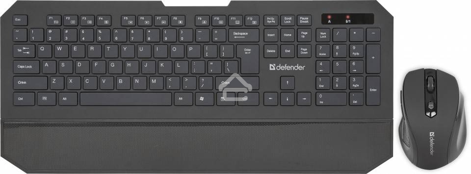Клавиатура + мышь Defender Berkeley C-925 Nano B черный