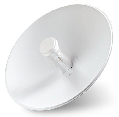 Точка доступа Ubiquiti ISP PBE-M2-400 10/100BASE-TX компл.:параболический отражатель/антенна/крепления/адаптер белый