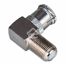 Переход гнездо F-гнездо TV угловой PROCONNECT