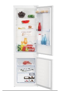 Встраиваемый холодильник Beko BCSA2750 двухкамерный белый