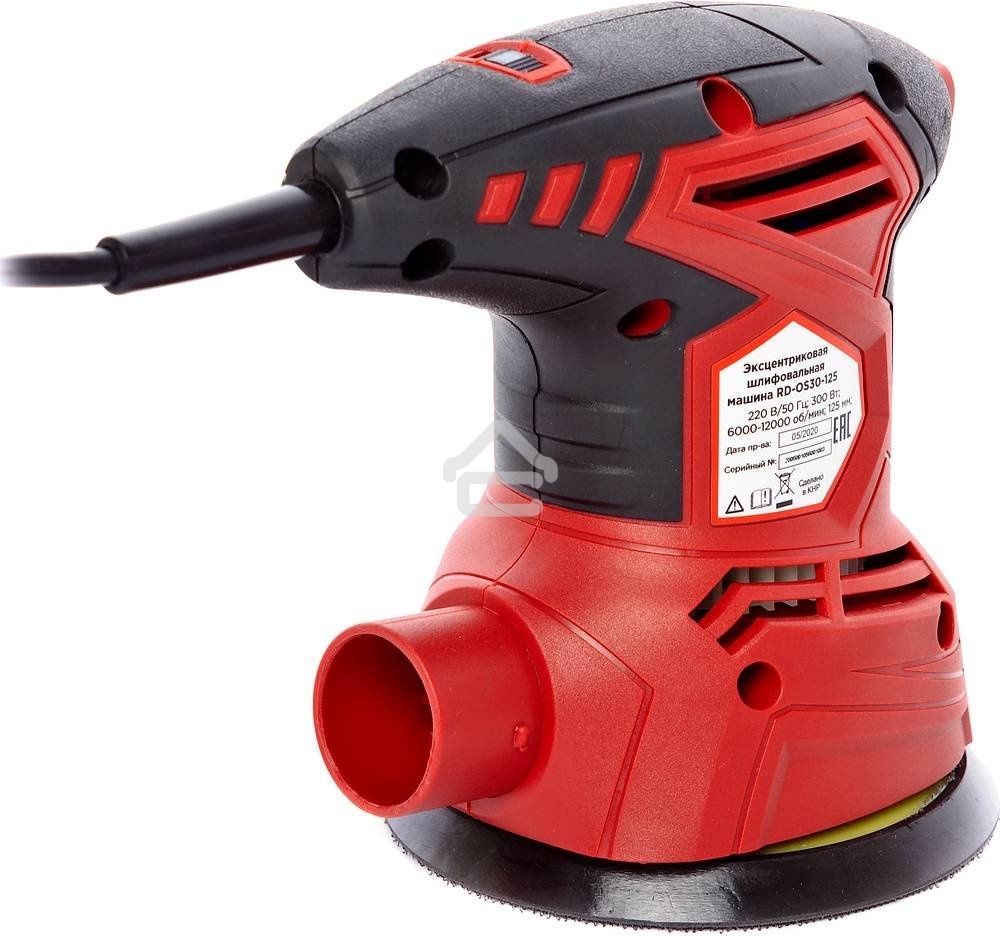 Плоскошлифовальная эксцентриковая машина REDVERG RD-OS30-125