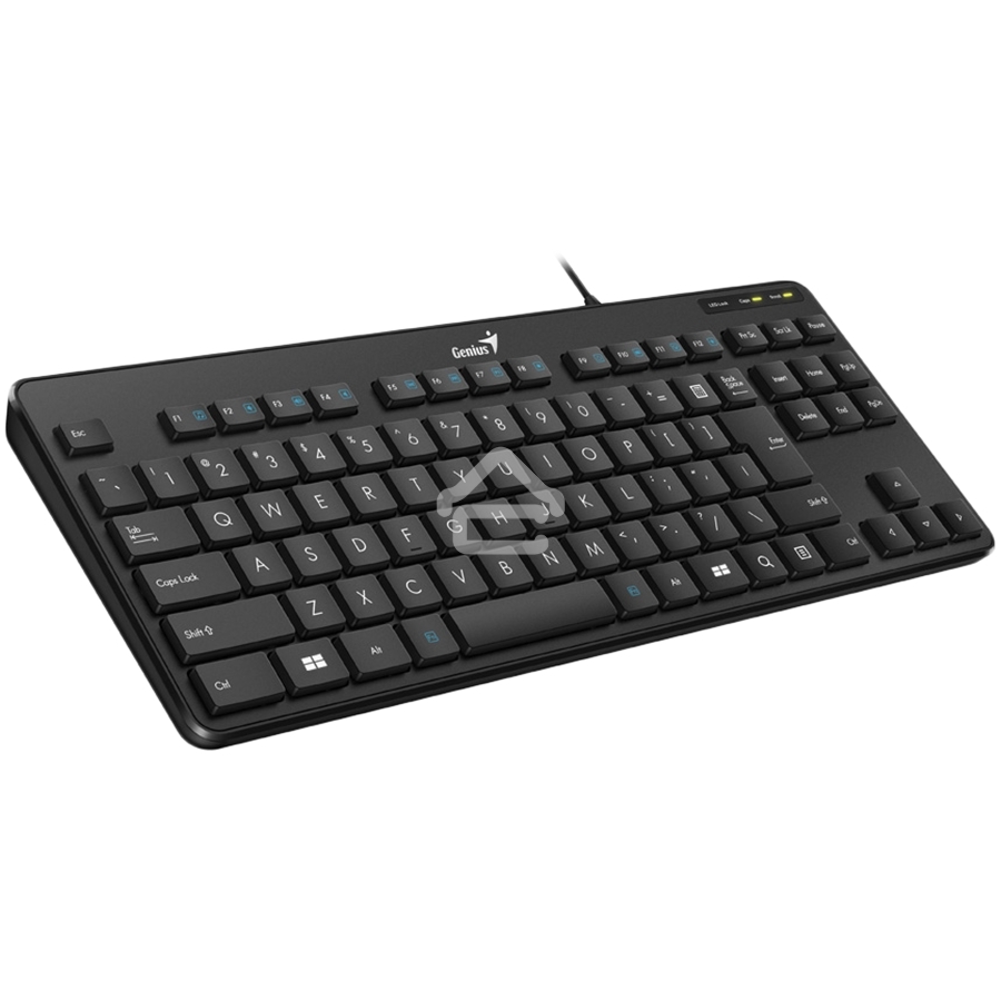 Клавиатура проводная Genius LuxeMate 110, USB, черный