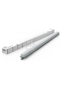 Влагозащитный светодиодный светильник Gauss ССП-176 Elementary IP65 1200*76*66 36W 2880lm 6500K матовый 1/12